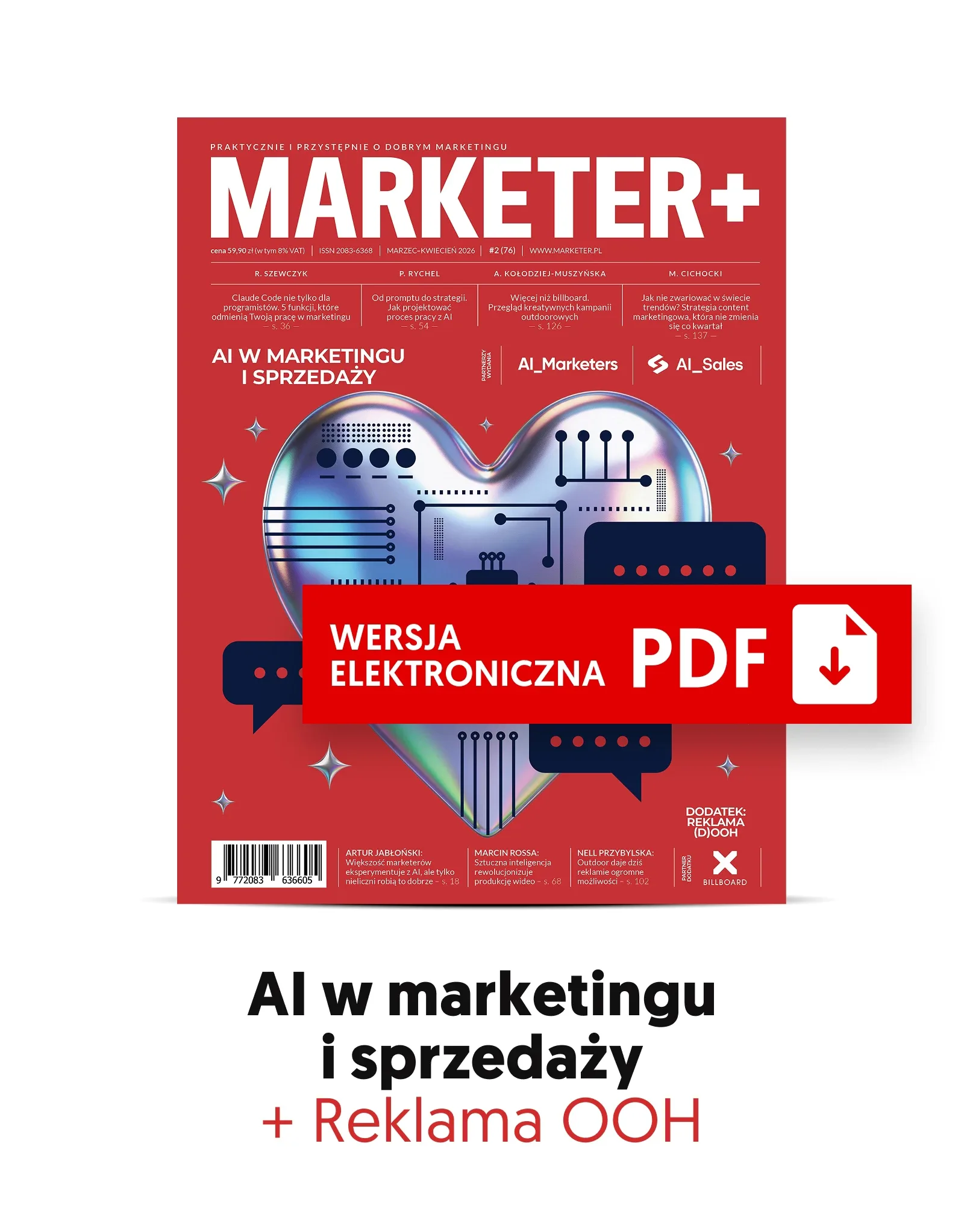 AI w marketingu i sprzedaży: „Marketer+” nr 2 (76) 2026