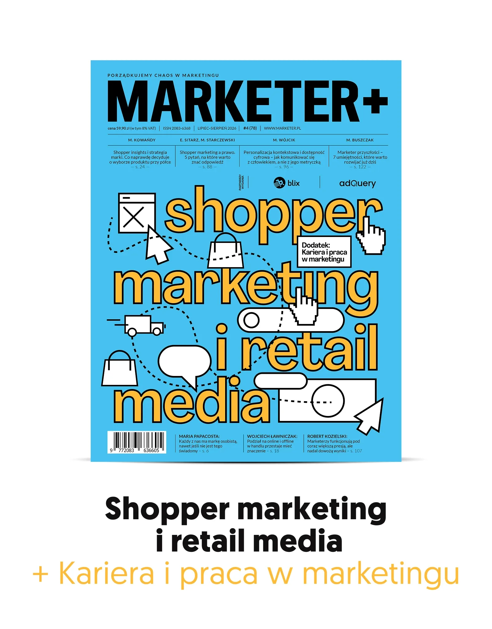 Shopper marketing i retail media: „Marketer+” nr 4 (78) 2026