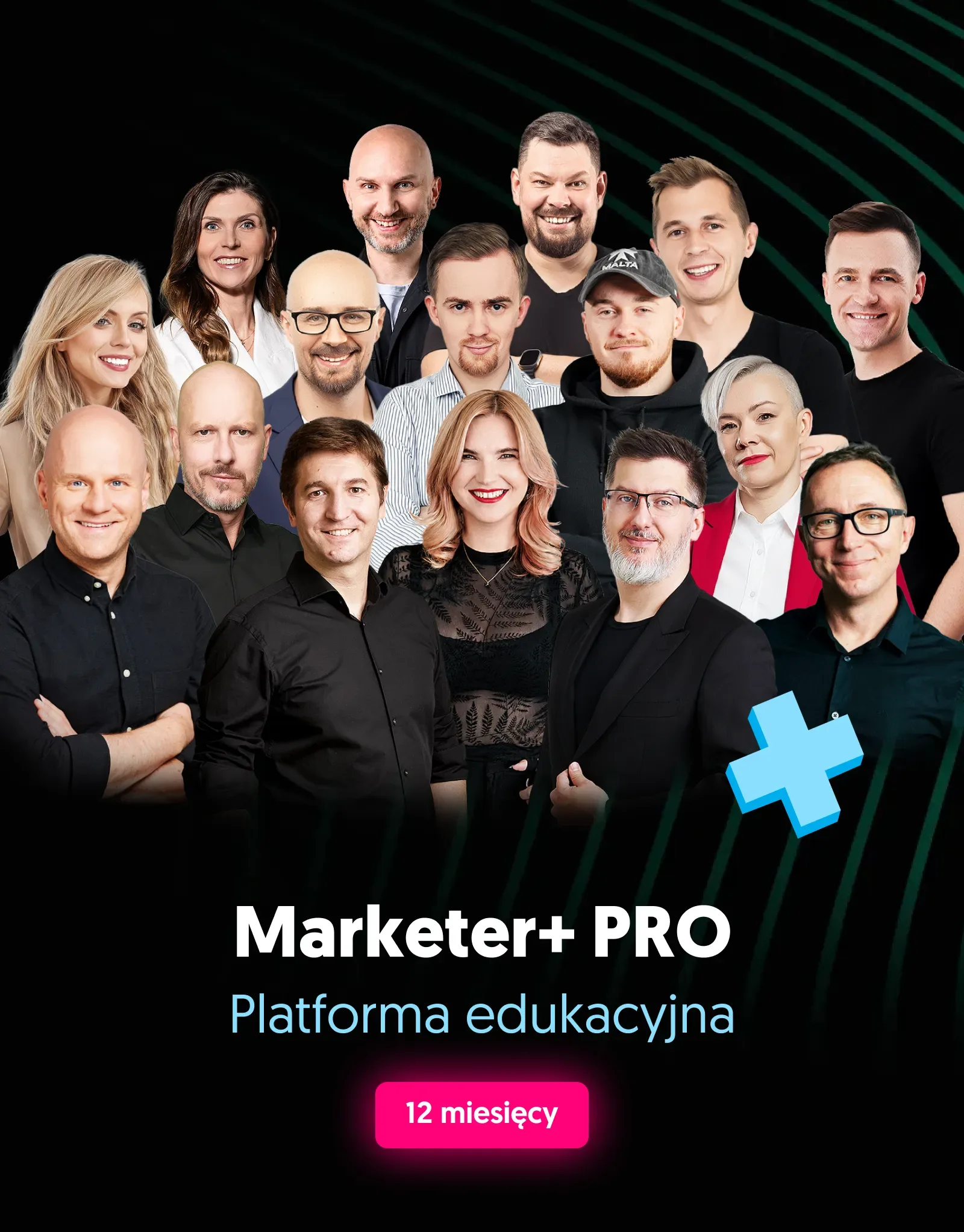 Prowadzący szkolenia platformy edukacyjnej Marketer+ PRO