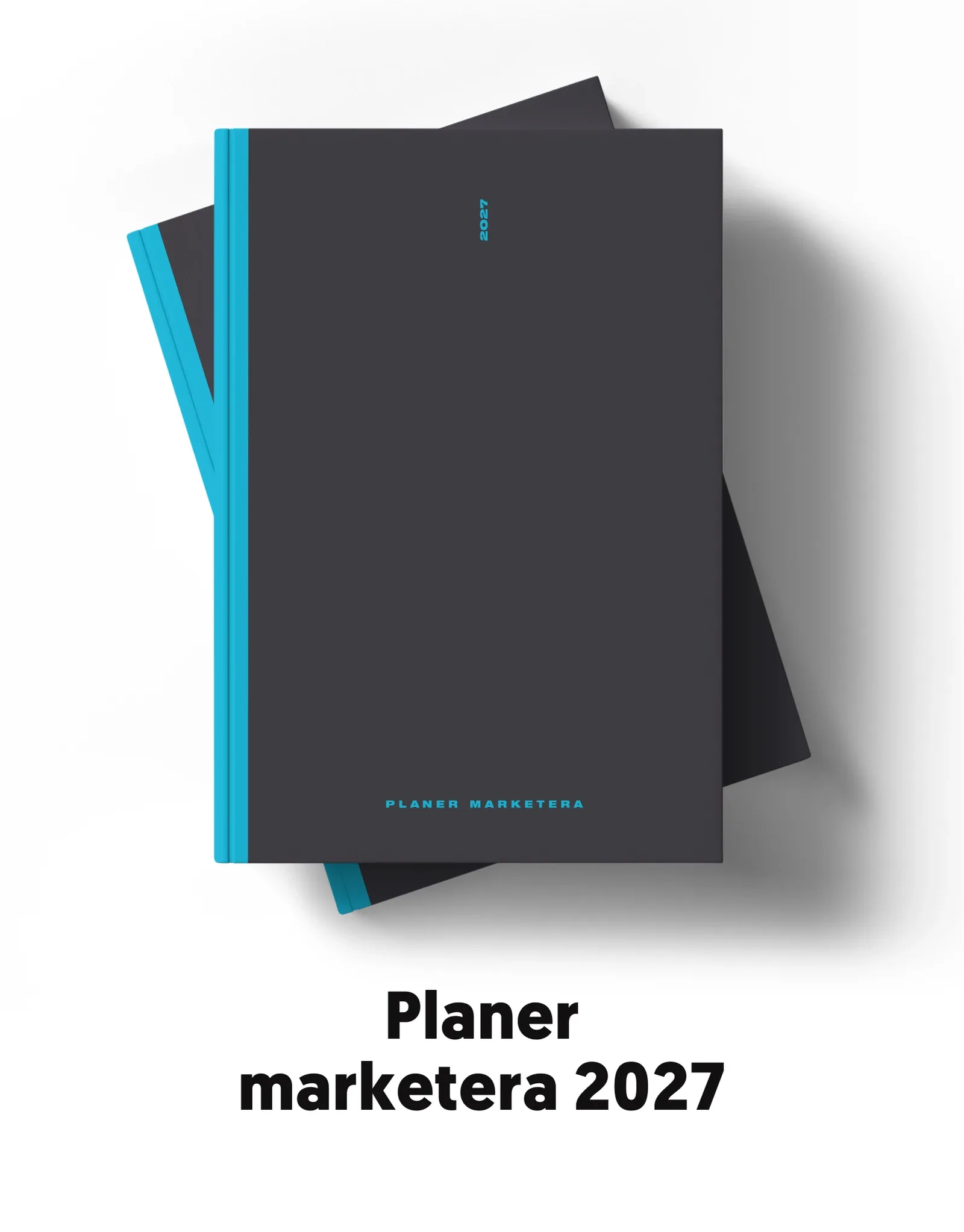 Planer marketera 2027, grafitowy
